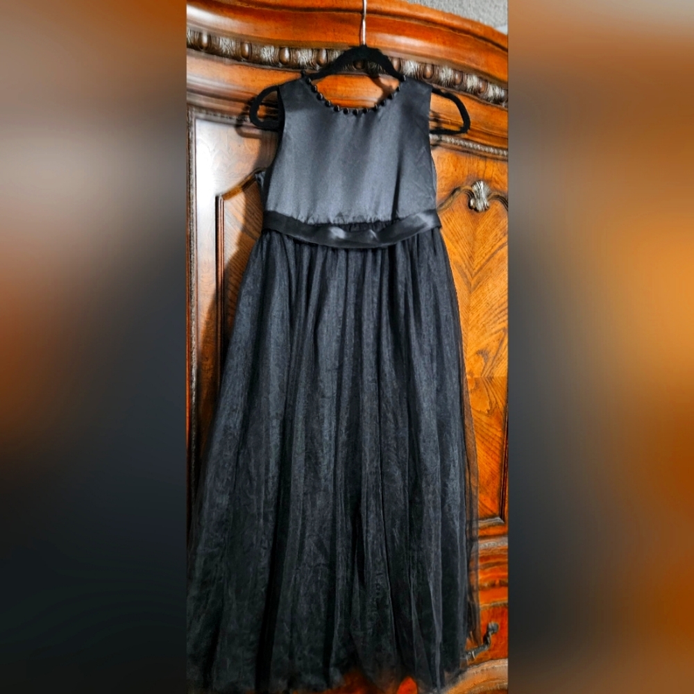 Elegant Black Kids Dress